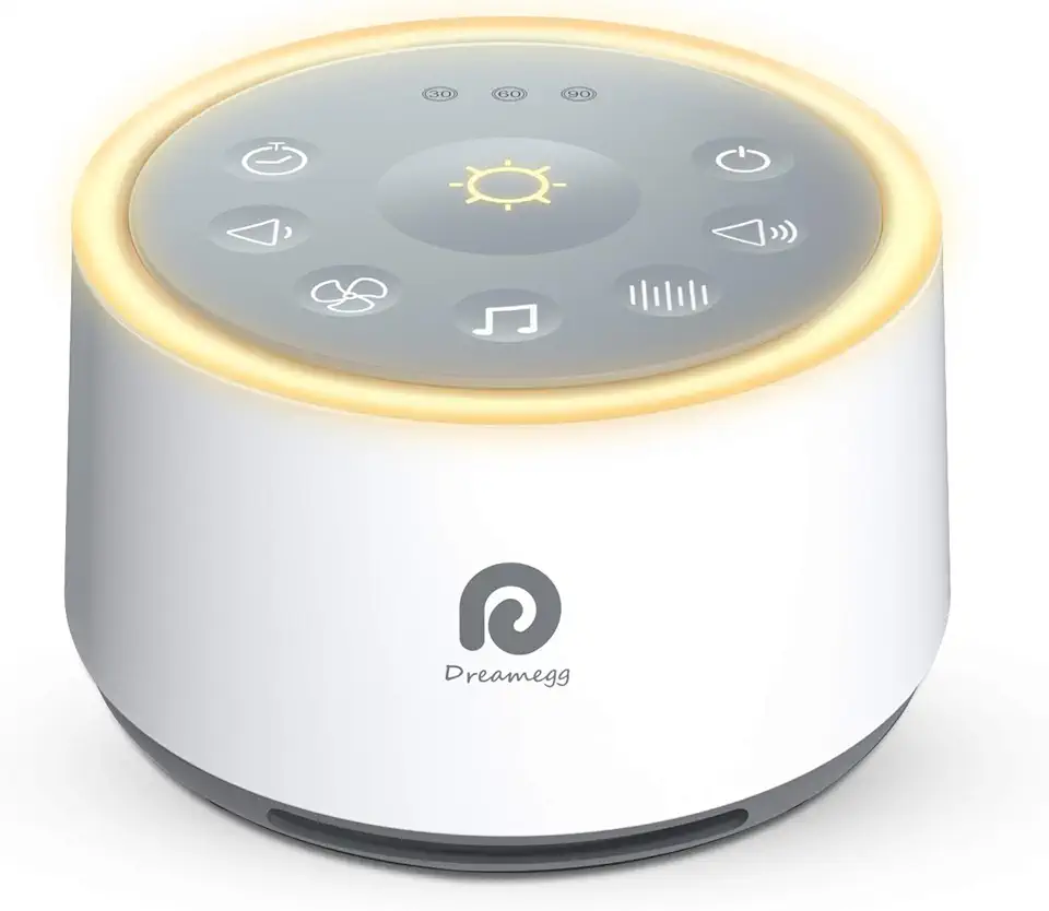 Dreamegg D1 Sound Machine - White Noise Machine with Baby...