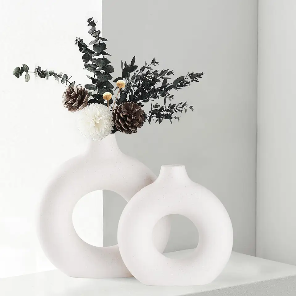 CEMABT Vases for Pampas Grass,Creative Vase Modern Home...