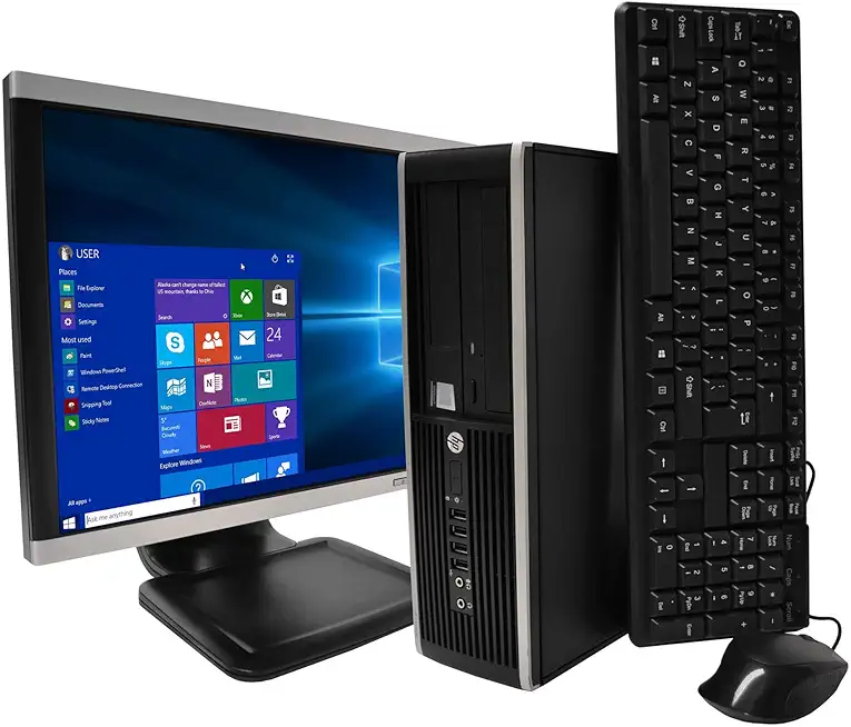 HP Elite Desktop PC Computer Intel Core i5 3.1-GHz, 8 gb...