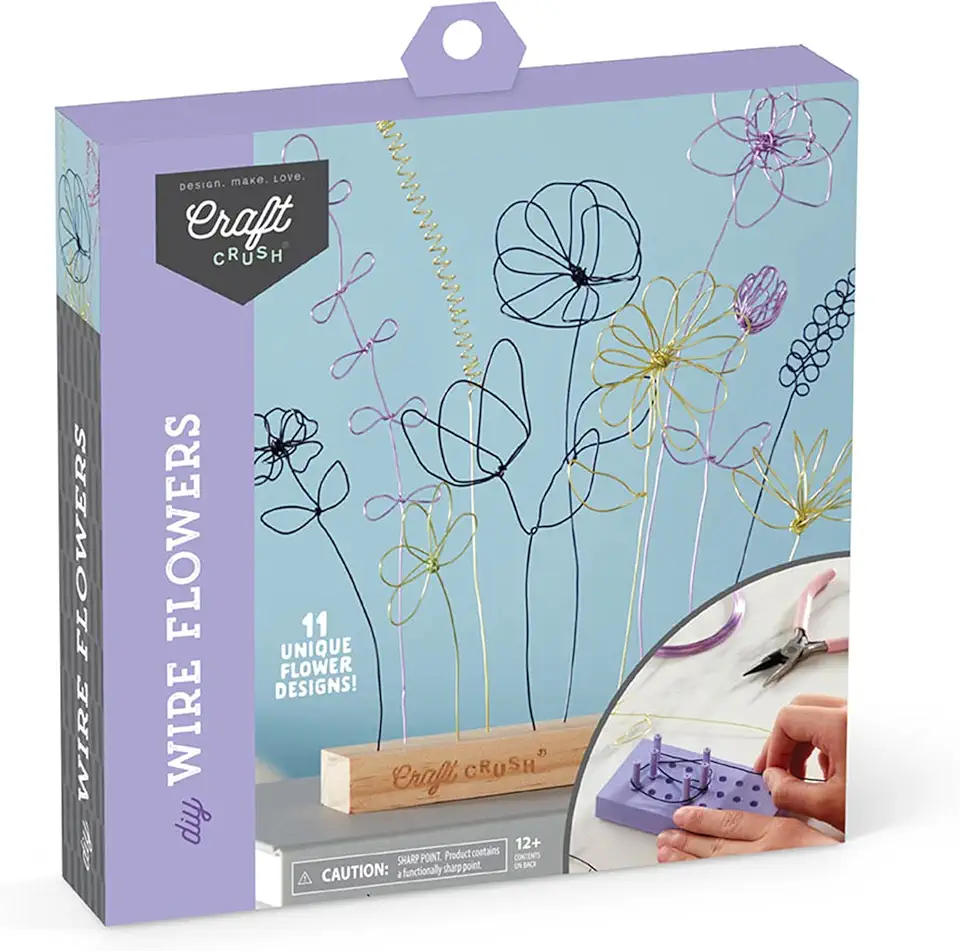 Craft Crush Wire Flowers - Create Unique Craft Wire Flower...