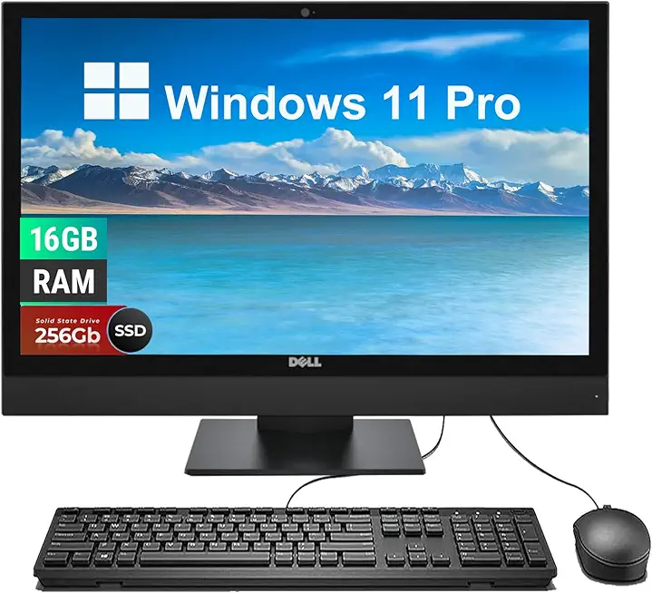 Dell Optiplex 3050 All-in-One Desktop PC, 19.5" HD...