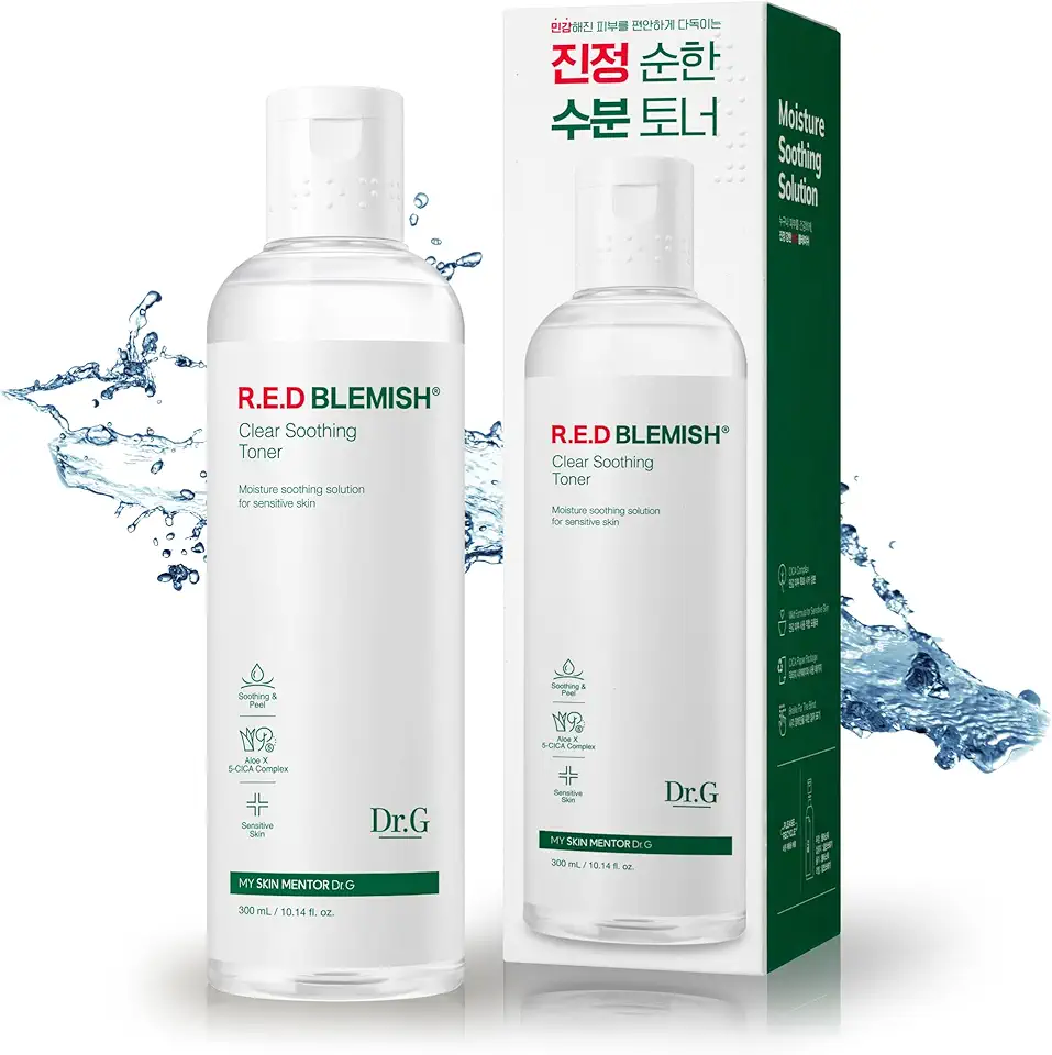 Dr.G RED Blemish Clear Soothing Toner 10.14oz KOREA Beauty