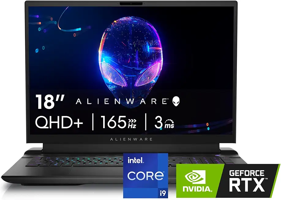 Alienware M18 R2 Gaming Laptop - 18 QHD+ 165Hz 3ms Display,...